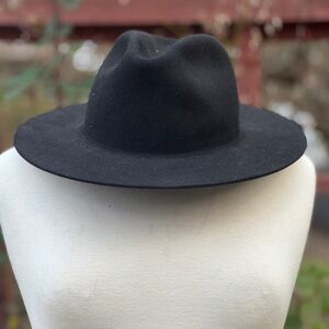 Vintage Stetson Wide Brim Fedora Hat